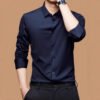 Seamless High Elastic Long Sleeve Anti-wrinkle Shirt